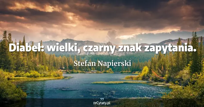Stefan Napierski - zobacz cytat