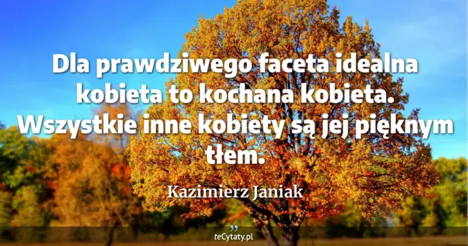 Kazimierz Janiak - zobacz cytat