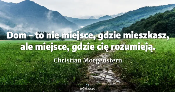Christian Morgenstern - zobacz cytat