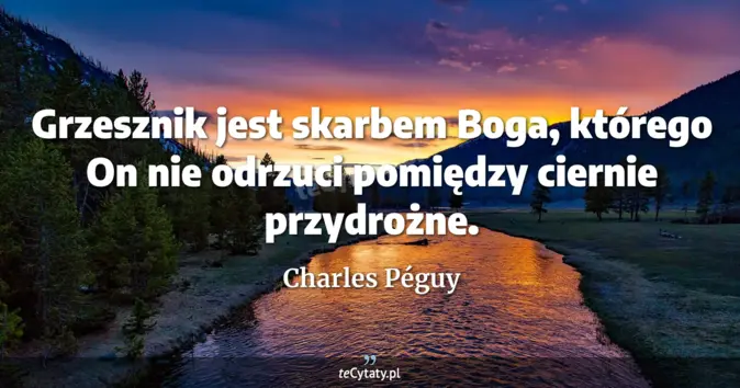 Charles Péguy - zobacz cytat