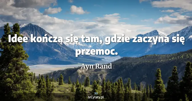 Ayn Rand - zobacz cytat