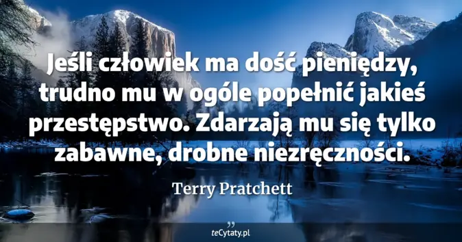 Terry Pratchett - zobacz cytat