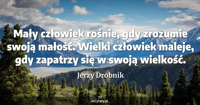 Jerzy Drobnik - zobacz cytat