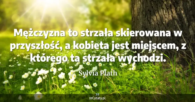 Sylvia Plath - zobacz cytat