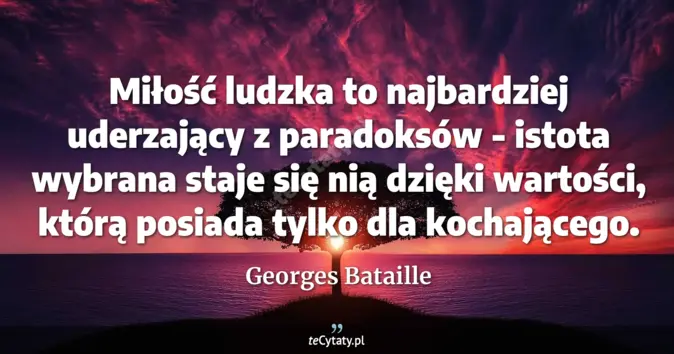 Georges Bataille - zobacz cytat