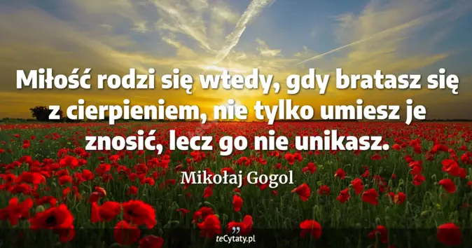 Mikołaj Gogol - zobacz cytat