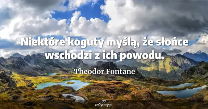 Theodor Fontane - zobacz cytat