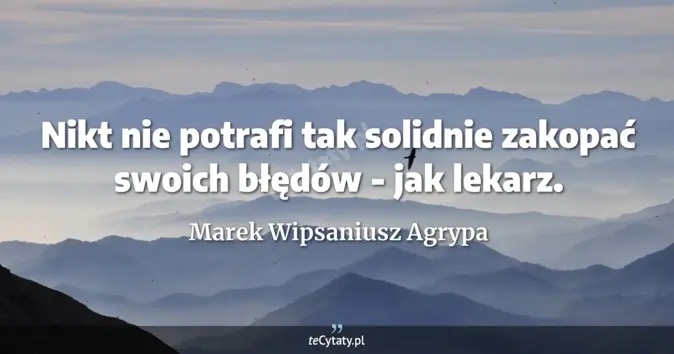 Marek Wipsaniusz Agrypa - zobacz cytat