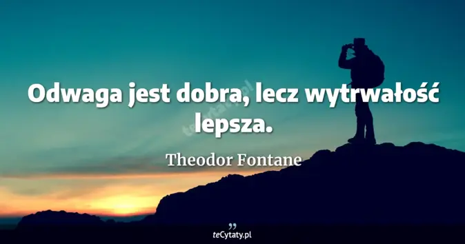 Theodor Fontane - zobacz cytat