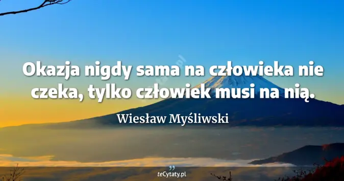 Wiesław Myśliwski - zobacz cytat