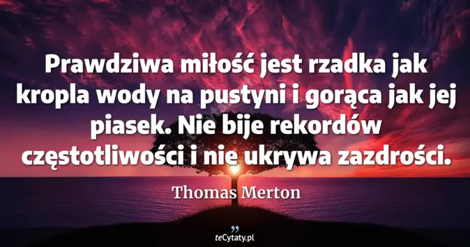 Thomas Merton - zobacz cytat