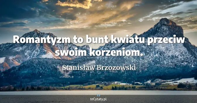 Stanisław Brzozowski - zobacz cytat