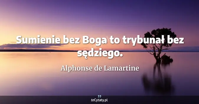 Alphonse de Lamartine - zobacz cytat