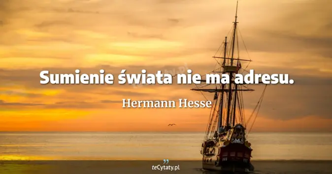 Hermann Hesse - zobacz cytat