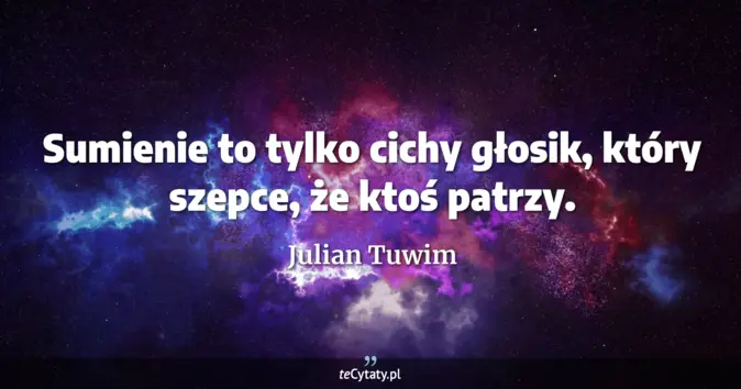 Julian Tuwim - zobacz cytat