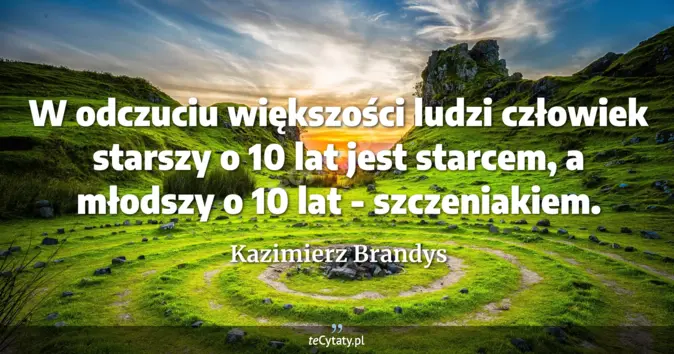 Kazimierz Brandys - zobacz cytat