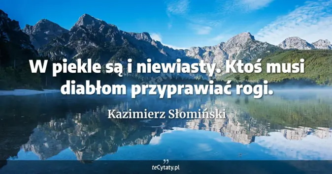 Kazimierz Słomiński - zobacz cytat