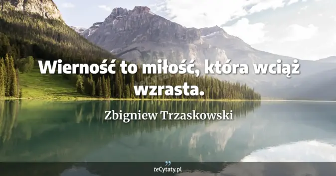 Zbigniew Trzaskowski - zobacz cytat