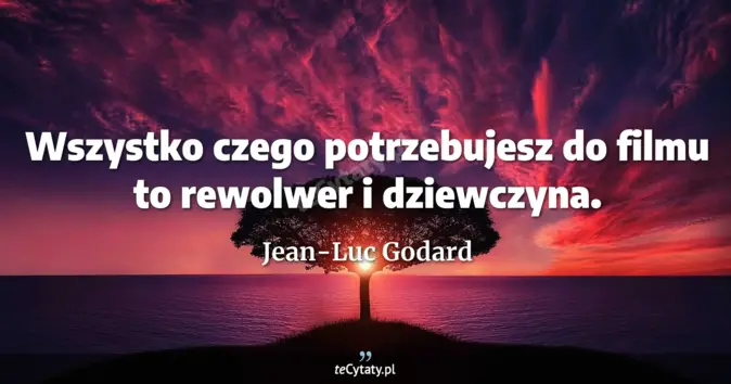 Jean-Luc Godard - zobacz cytat