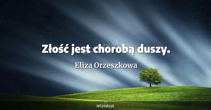 Eliza Orzeszkowa - zobacz cytat
