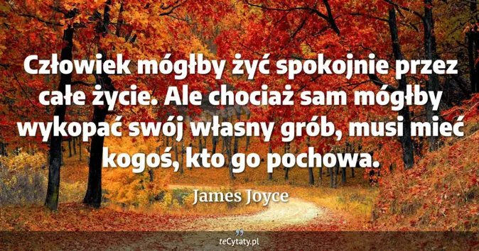James Joyce - zobacz cytat